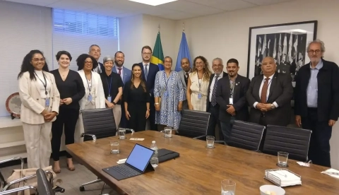 22 juillet 2025 - Réunion bilatérale : AICESIS - Représentation du Brésil auprès de l'ONU