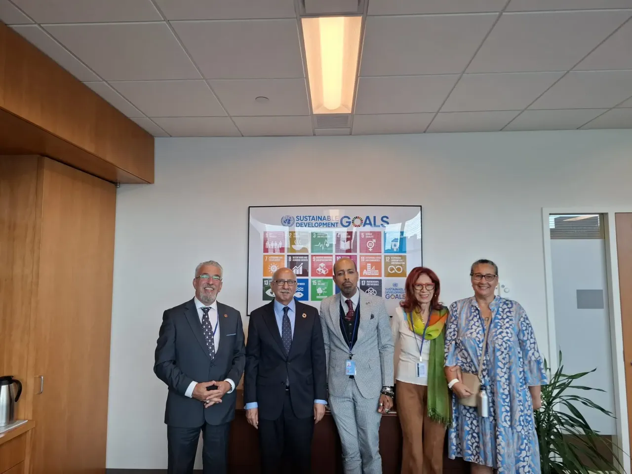 July 22, 2025 - Meeting with the VSG of UN ECOSOC H.E. Mr. Navid Hanif
